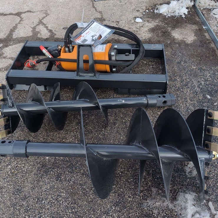 Wolverine Skid Steer Auger Drive and Bit 12"/18" ADB-13-1218R