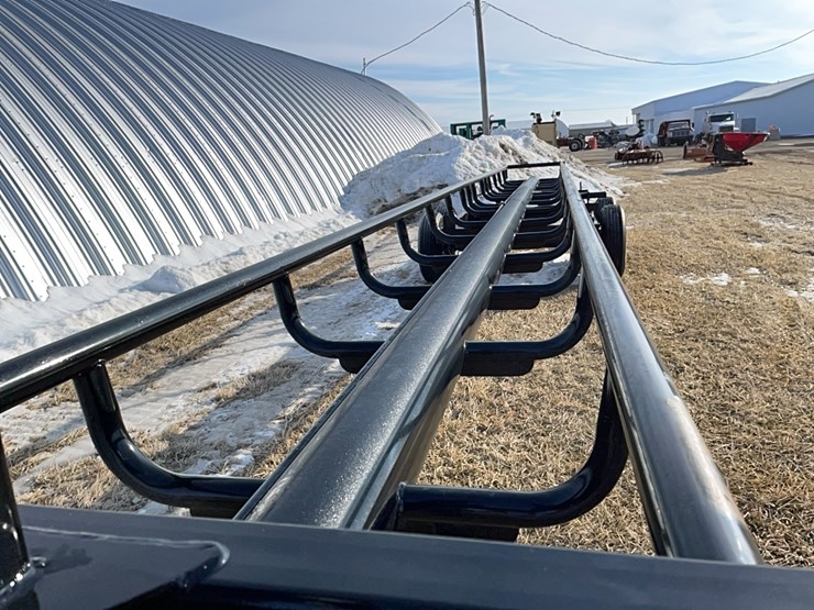 tag-#100,-new-36'-easy-haul-round-bale-trailer-image-2