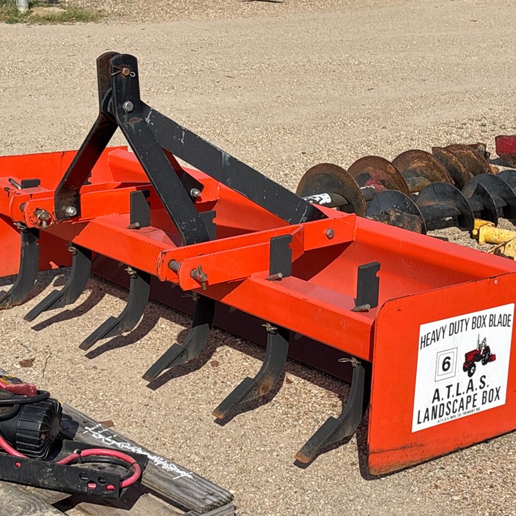 #32678 • ATLAS 6 FT HEAVY DUTY BOX BLADE
