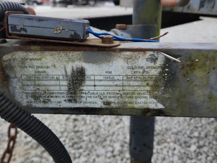 mfd-flat-bed-trailer,-top-brand,-vin#5hlet1012bf111138-10'x5'-flat-bed-single-axle-w/ramp-image-3