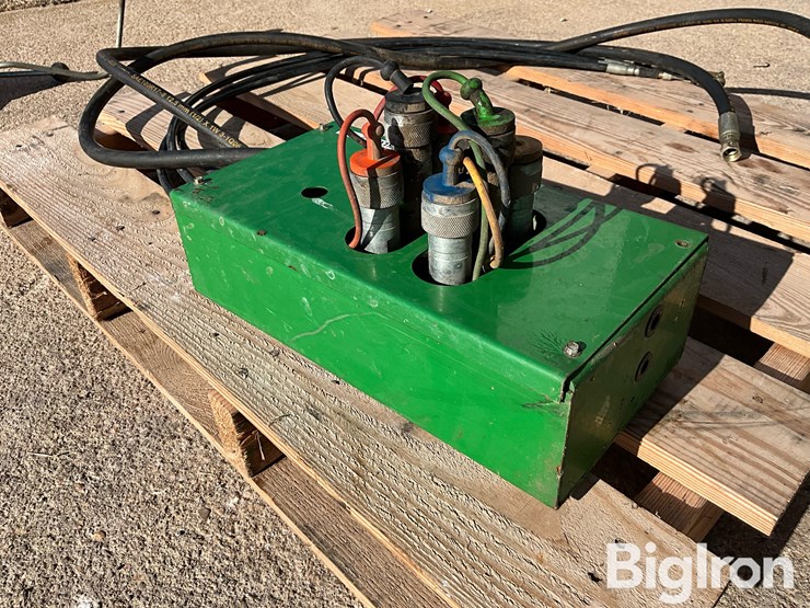 john-deere-hydraulic-loader-valve-&-joystick-control-w/-power-beyond-block-image-19