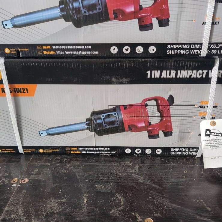 (1) ATS Power 1" ALR Impact Wrench ATS-1W21