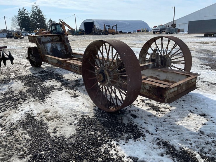 tag-#281,-antique-steel-wheel-implement-hauler-(made-in-iowa)-image-6