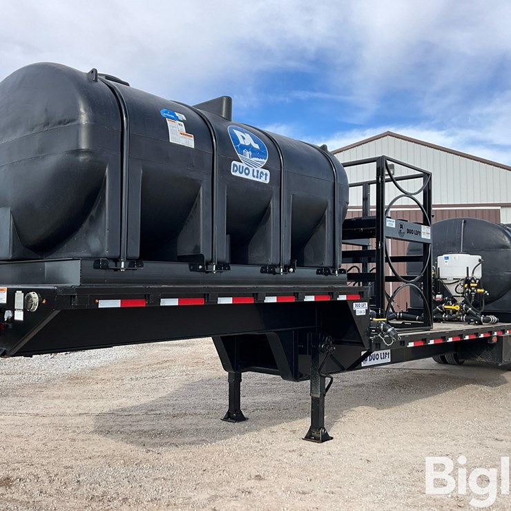 2025 Duo Lift ST2-68K-SSA T/A Step Deck Sprayer Tender Trailer