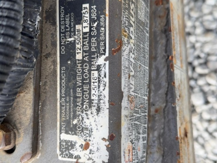 corn-pro-2014-horse-trailer-14-x-6,-sn#-sb-1465,-tandem-axle,-12,500#-capacity-image-3