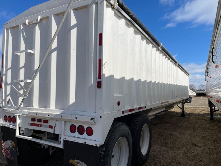 tag-#413,-1981-40'-chamberlin-hopper-bottom-steel-trailer-image-13