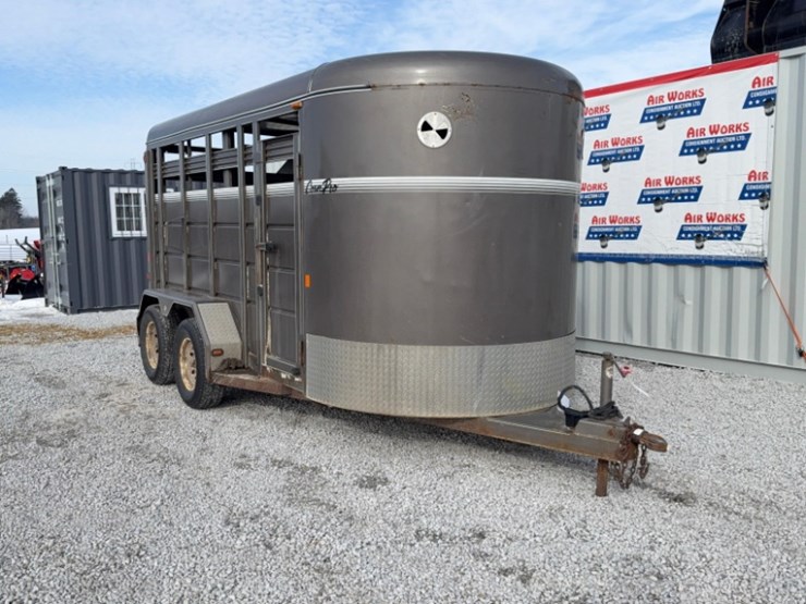 corn-pro-2014-horse-trailer-14-x-6,-sn#-sb-1465,-tandem-axle,-12,500#-capacity-image-4