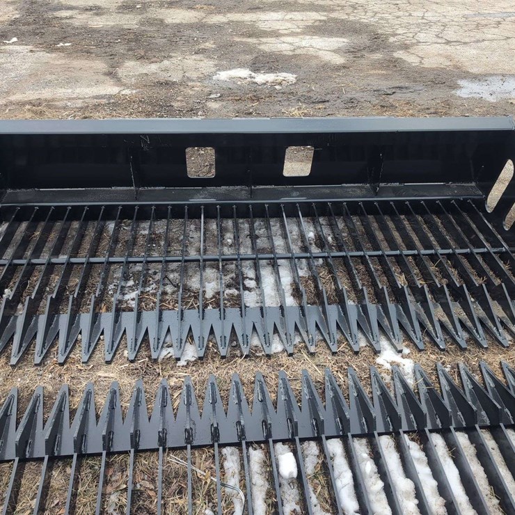 (1) Wolverine 84" Skid Steer Screening Bucket SB84