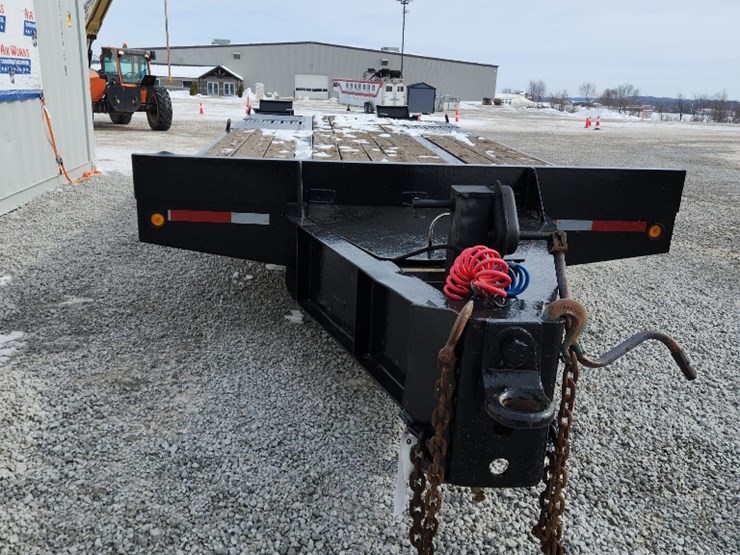 1994-inter-model-400,-sn#ijk01a208ta200041-trailer-20'-deck-+-5'-bumber-hitch-flatbed,-tandem-axle-image-5