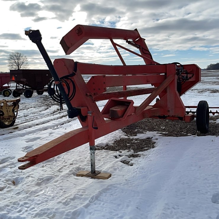 Tag #31, Homemade grain bag unloader