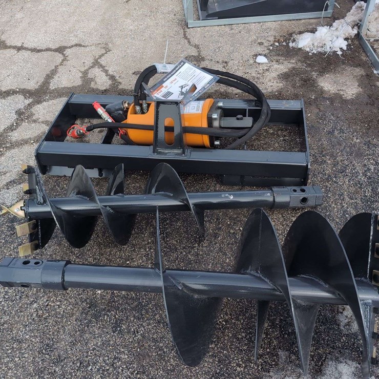 Wolverine Skid Steer Auger Drive and Bit 12"/18" ADB-13-1218R