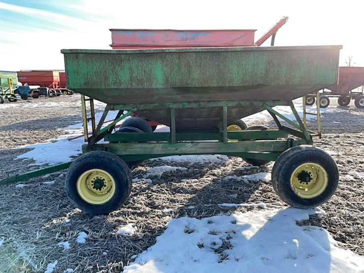 tag-#478,-85-bu-gravity-wagon-w/jd-gear-image-5