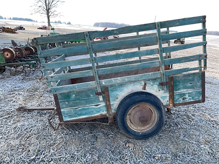 tag-#512,-single-axle-wood-trailer*-image-3