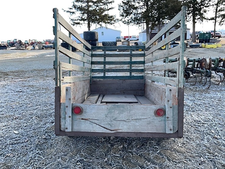 tag-#512,-single-axle-wood-trailer*-image-6