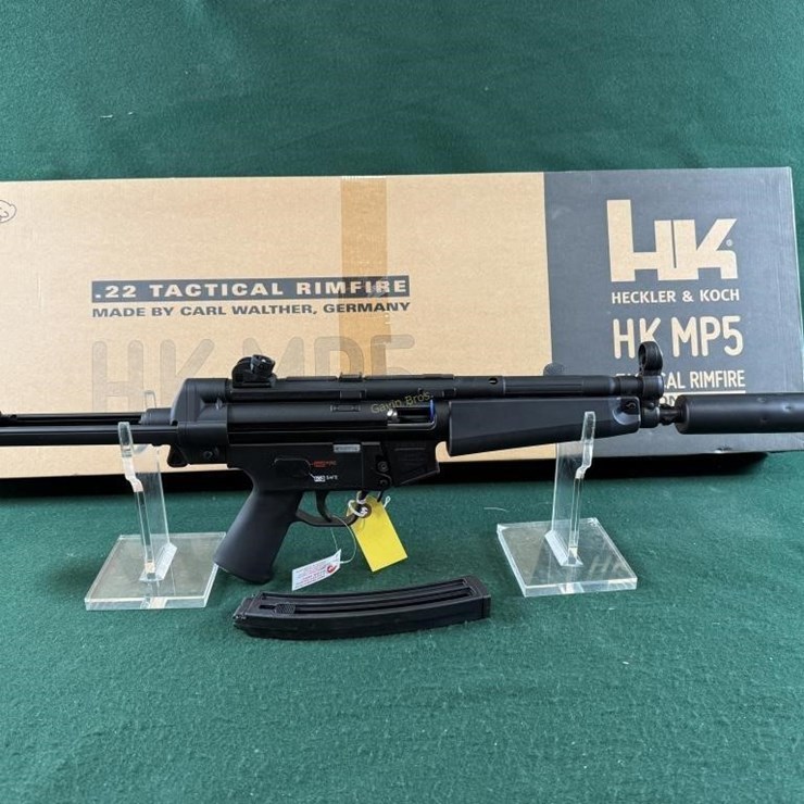 NIB Heckler & Koch Walther MP5 22LR Rifle