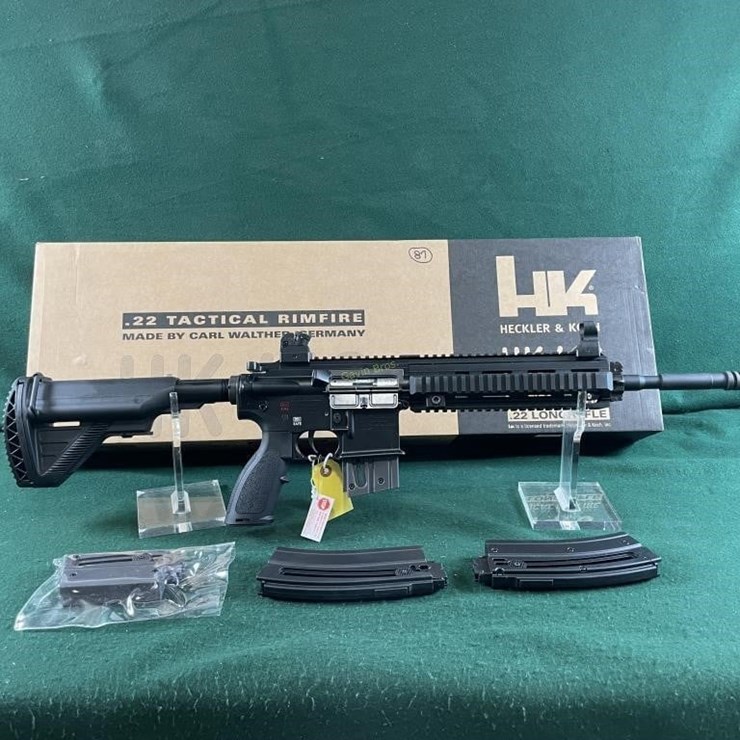 NIB Heckler & Koch Walther 416D 22LR Rifle