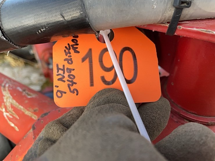 tag-#190,-9ft-ni-5409-disc-bine-mower-image-2