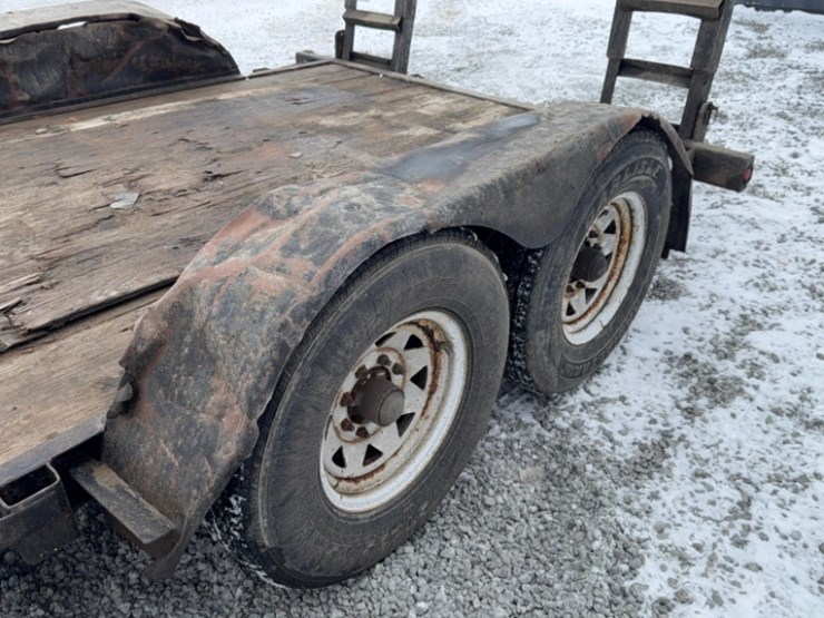 trailer,-14x7-flatbed-tandem-axle-w/-ramps,-ring-hitch,-sn#m33080-16-image-10