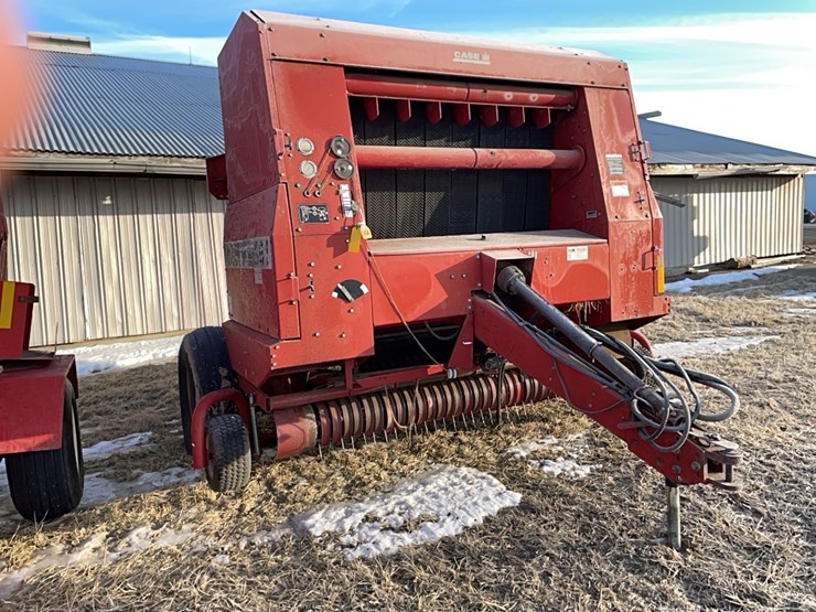tag-#454,-case-rs551-round-baler-image-10