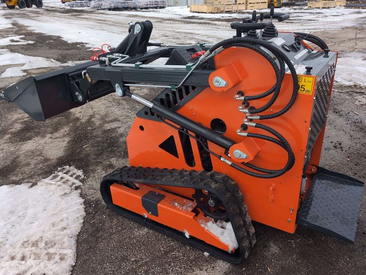 ats-power-mini-skid-steer-loader-23-hp---ats-t460-(orange)-throttle-control-damaged-see-pictures-image-7