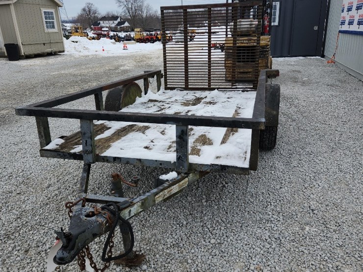 mfd-flat-bed-trailer,-top-brand,-vin#5hlet1012bf111138-10'x5'-flat-bed-single-axle-w/ramp-image-5