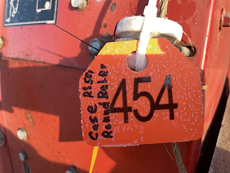 tag-#454,-case-rs551-round-baler-image-2