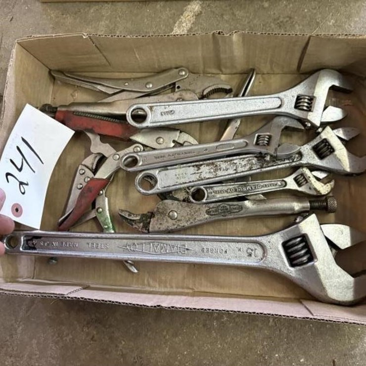 Crescent Wrenches; Vice Grips