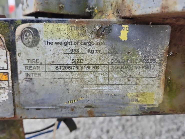 mfd-flat-bed-trailer,-top-brand,-vin#5hlet1012bf111138-10'x5'-flat-bed-single-axle-w/ramp-image-2