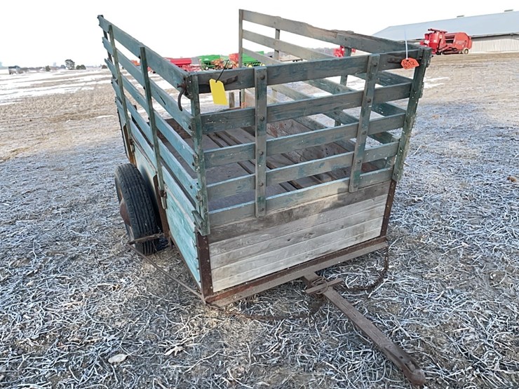 tag-#512,-single-axle-wood-trailer*-image-10