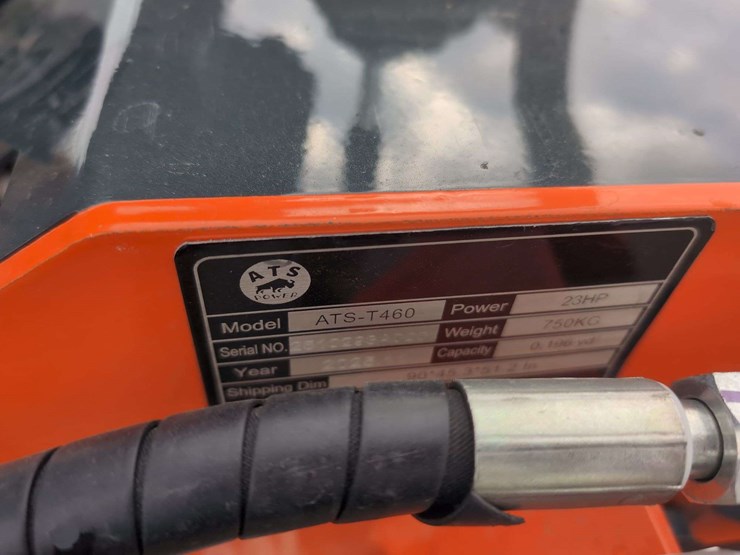 ats-power-mini-skid-steer-loader-23-hp---ats-t460-(orange)-throttle-control-damaged-see-pictures-image-12