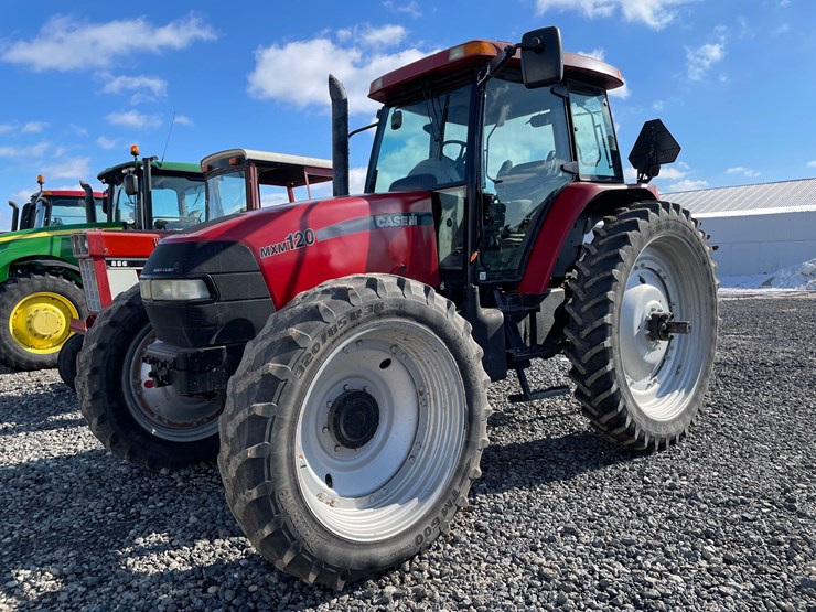 tag-#460,-2006-case-mxm-120-mfwd-tractor-image-1