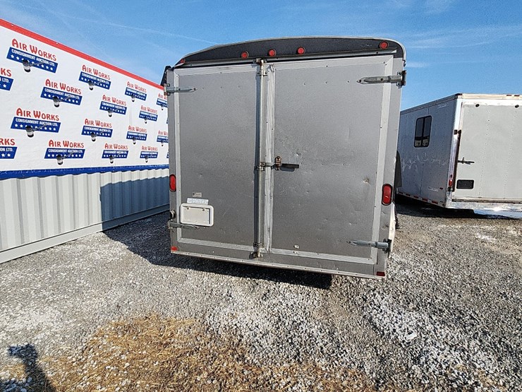 united-enclosed-trailer-w-wooden-racking-inside,-tandem-axle,-swing-doors,-side-door,-16'-image-7