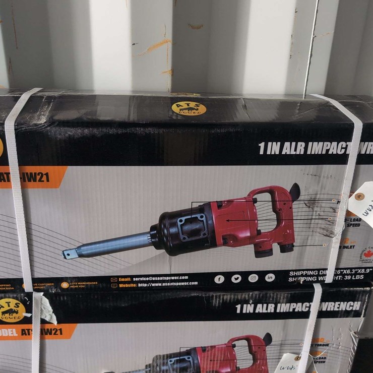(1) ATS Power 1" ALR Impact Wrench ATS-1W21