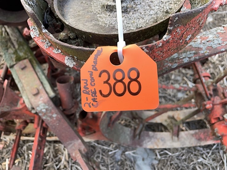 tag-#388,-ji-case-2-row-antique-corn-planter-image-2