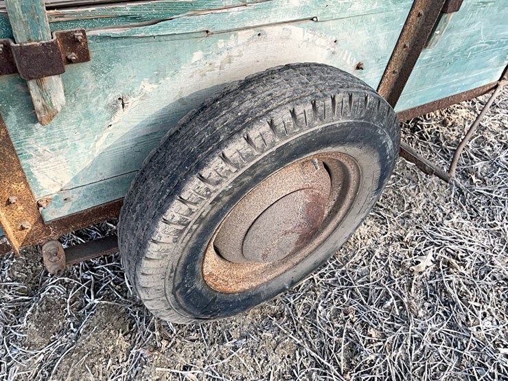 tag-#512,-single-axle-wood-trailer*-image-8