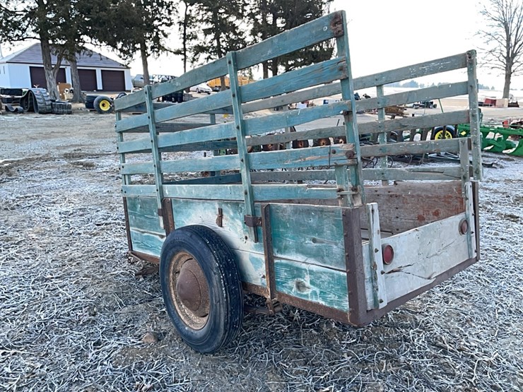 tag-#512,-single-axle-wood-trailer*-image-5