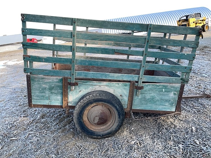 tag-#512,-single-axle-wood-trailer*-image-9