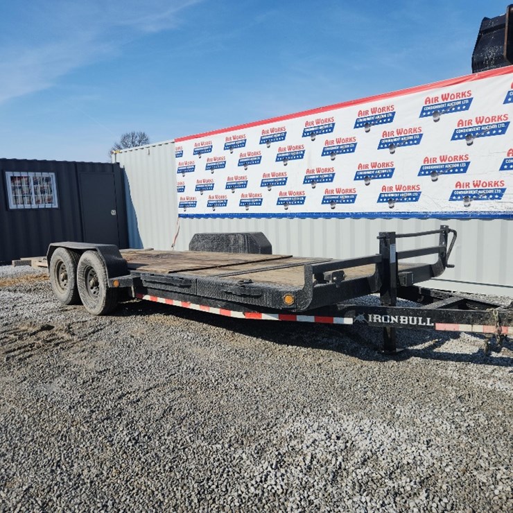 2022 Ironbull Tilt Trailer SN#012469 22' tandem axle
