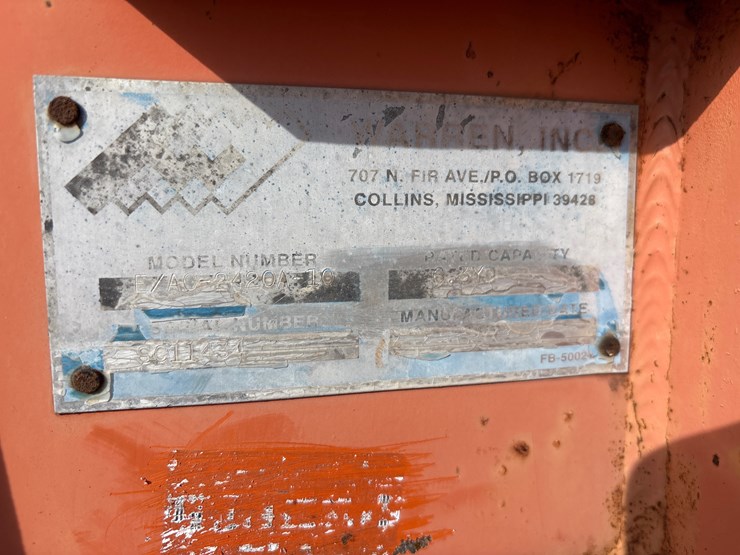 #2581-•-6.3-yds-warren-salt-spreader-|-parts-or-repair-image-5