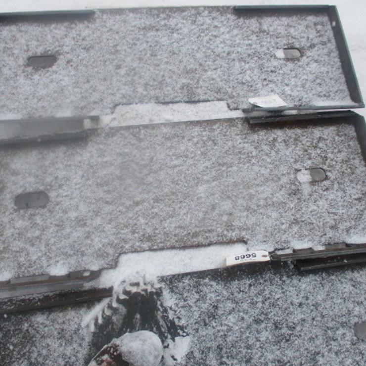 #5668 • 1 Formed Skid Steer Frame