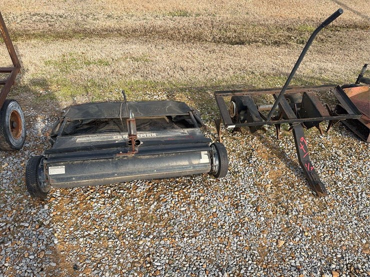 lawn-aerator---plug-type-&-craftsman-lawn-sweeper-image-3