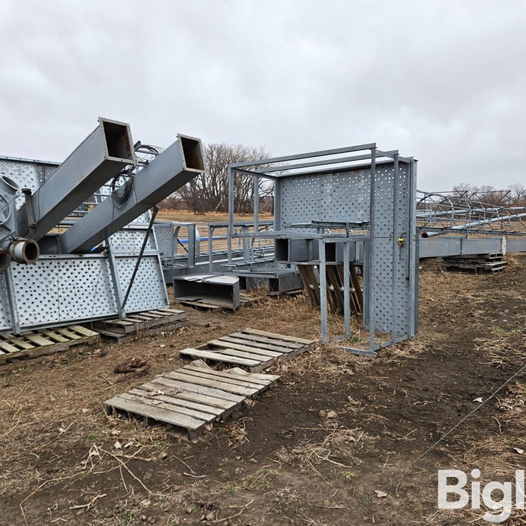 York 3500 BPH Grain Leg System W/Down Spouts