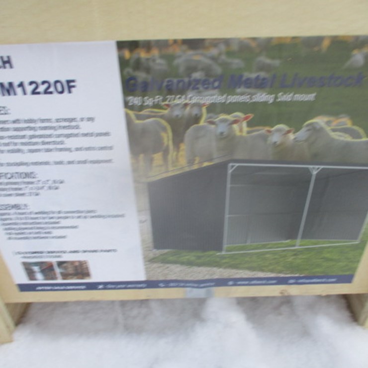 #5684 • 12'x20' Livestock Shelter