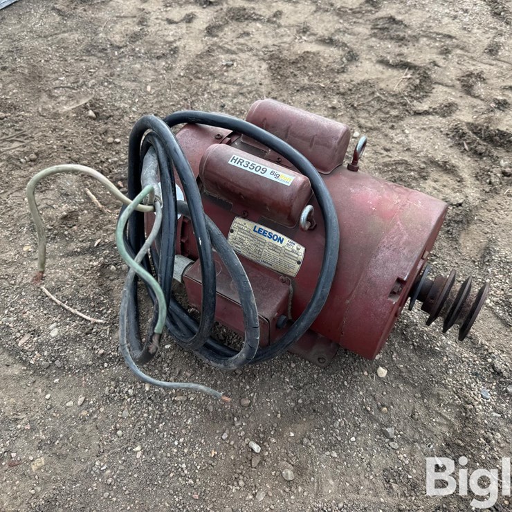 Leeson 3 HP Electric Motor