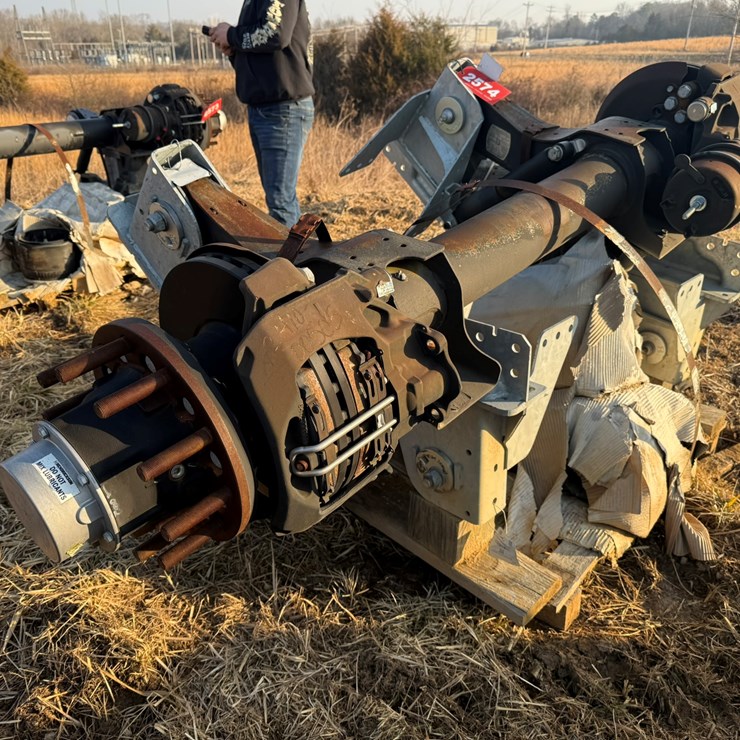 #2574 • (2) 10 Lug Axles