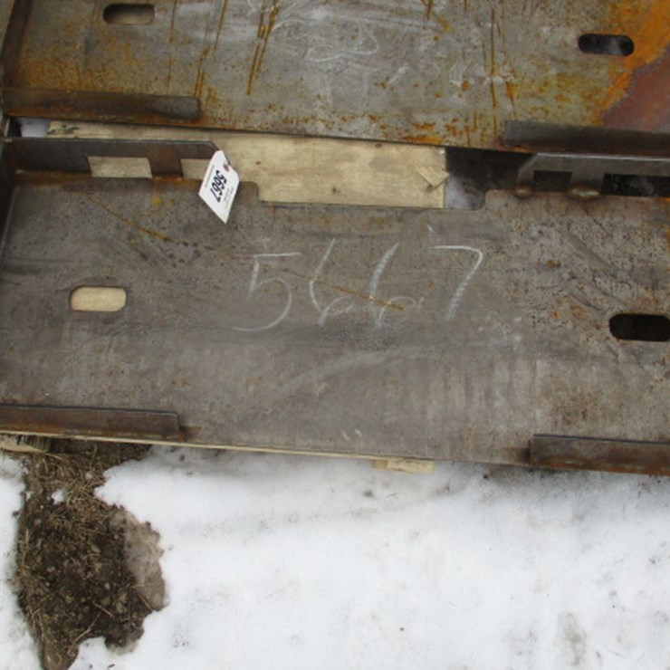 #5667 • 1 Formed Skid steer Frame