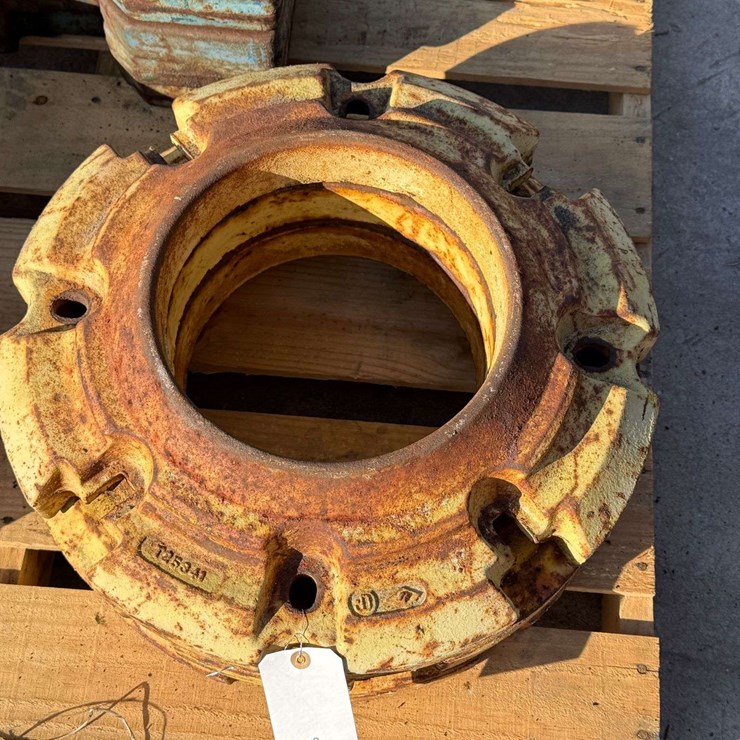 (3) John Deere Wheel Weights
