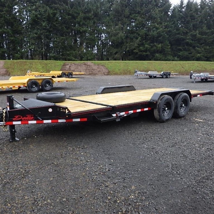 2026 Delta 7'x20' T/A Tilt Deck Trailer