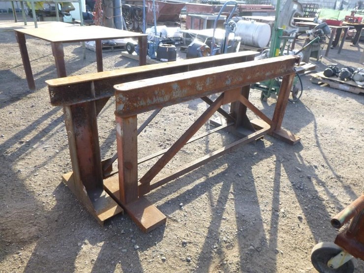78"x24"x33"-metal-sawhorses-(qty-2)-image-1