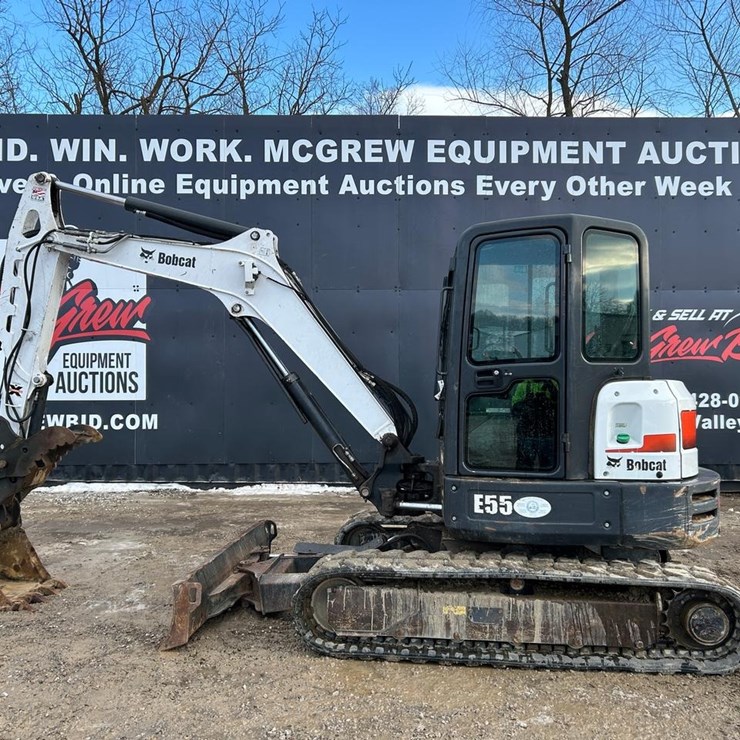 2019 BOBCAT E55